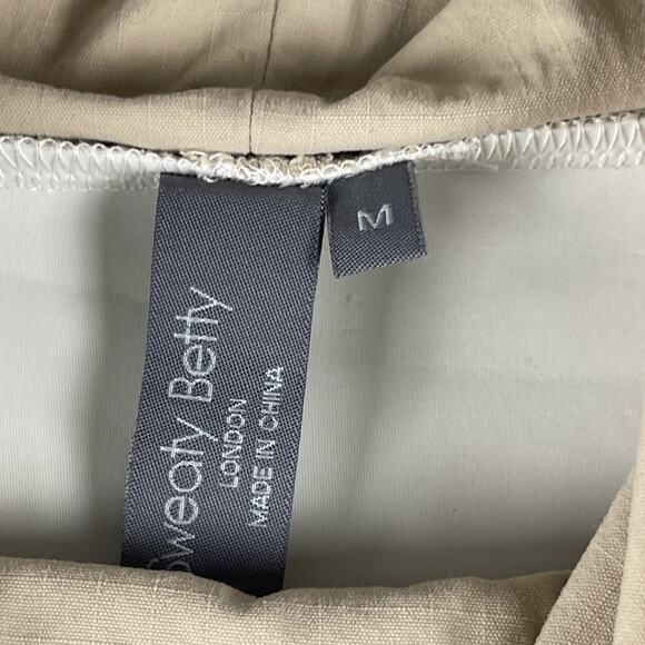 Sweaty Betty Mix It Up Sweatshirt Womens Medium Colorblock Stretch Gym Workout - Picture 6 of 15